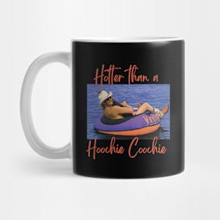 Hotter Than A Hoochie Coochie  90s Country Music Trendy Summer Mug